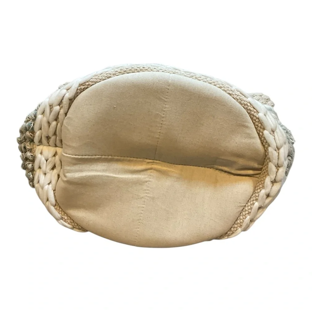 Pasargad Home Grandcanyon Cotton Braided Basket, Beige
